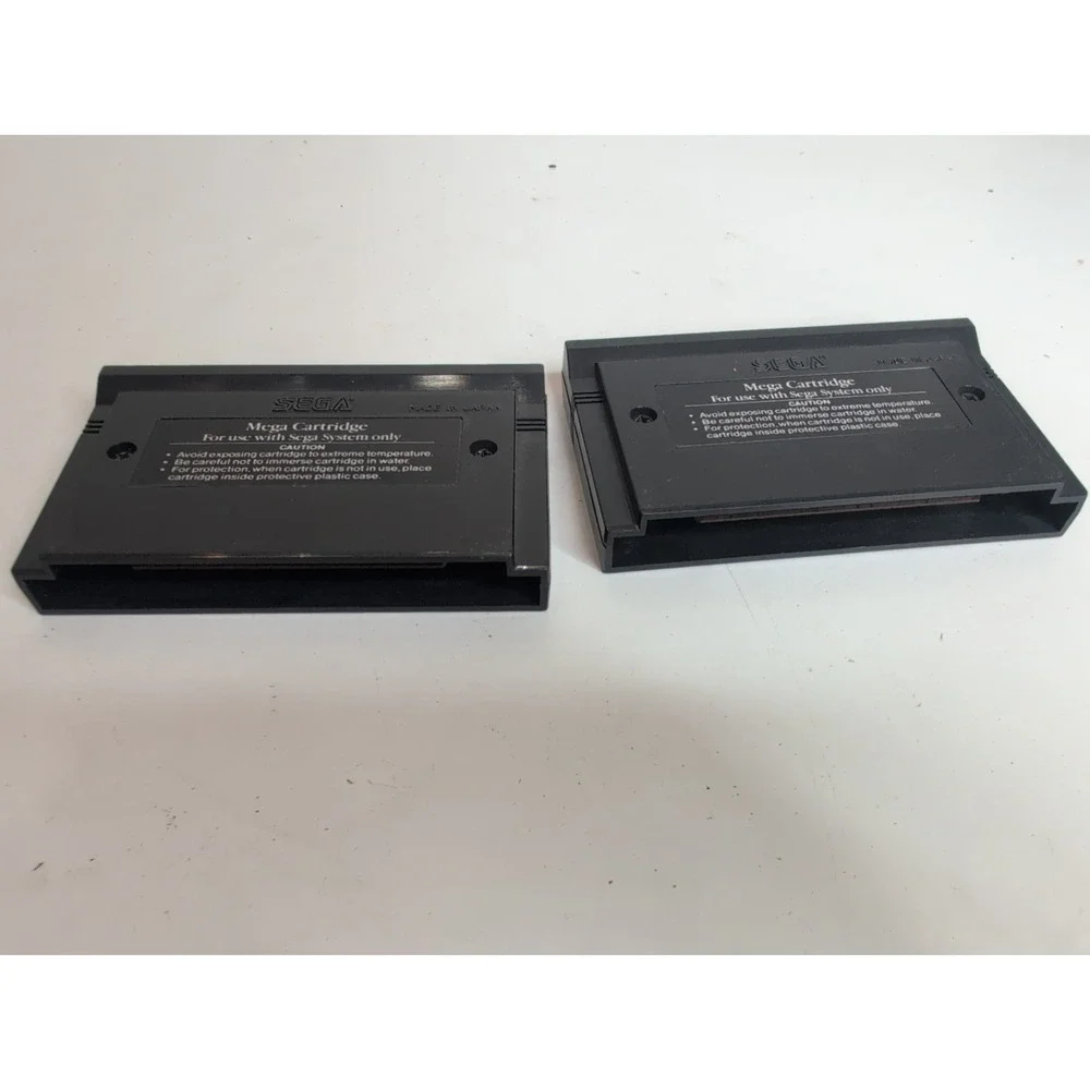 Great Football Great Basketball Lot Mega Cartridge Sports Simulation Sega System